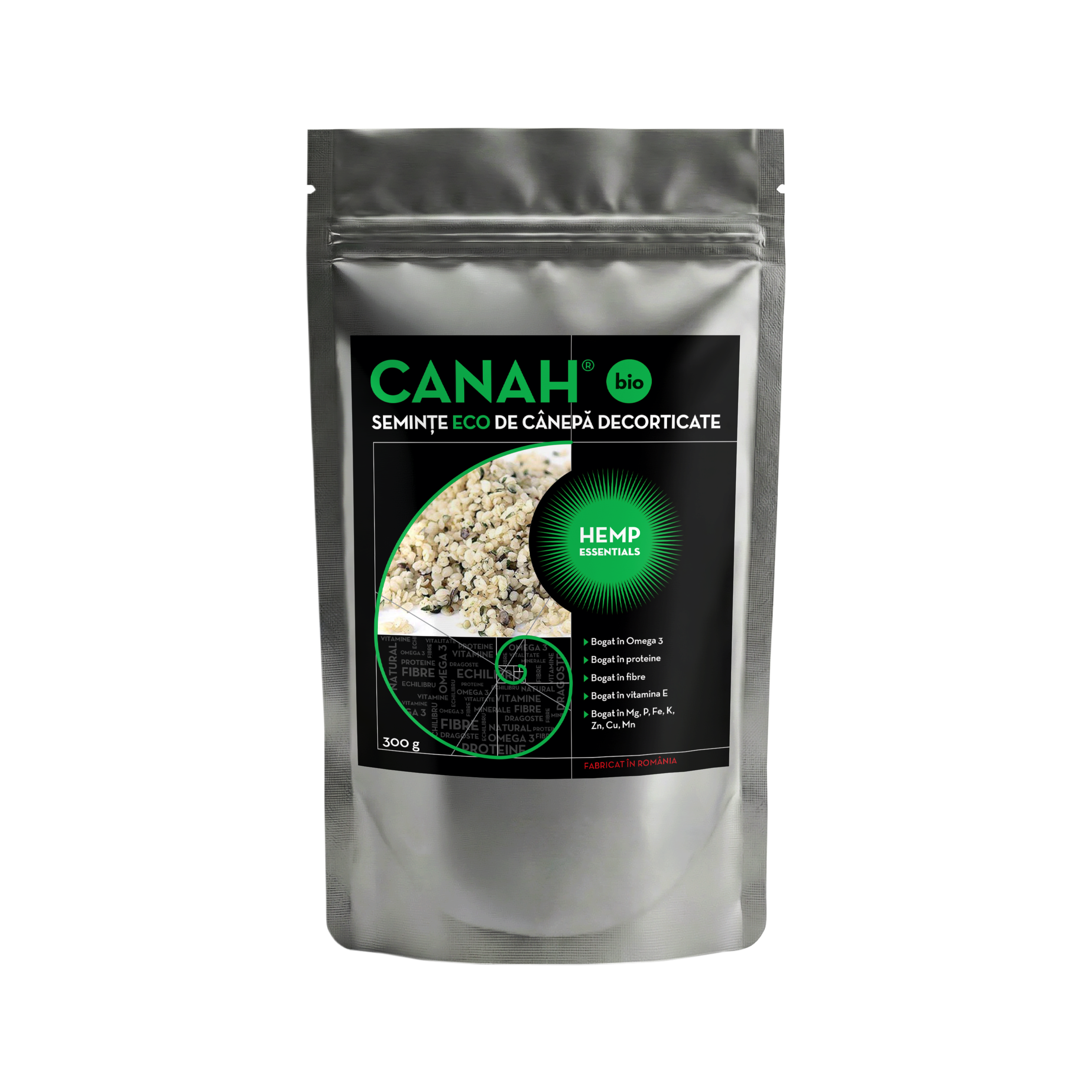 Seminte decorticate de canepa Canah